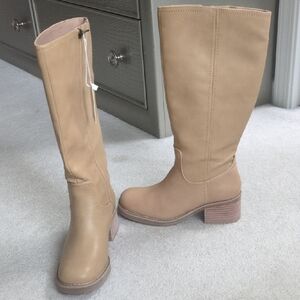 Joie Sawyer Light Brown Heeled Boots